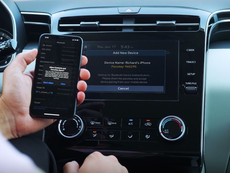 Apple Carplay in Hyundai Tucson